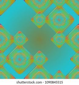 Abstract color seamless pattern for new background.