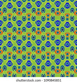 Abstract color seamless pattern for new background.