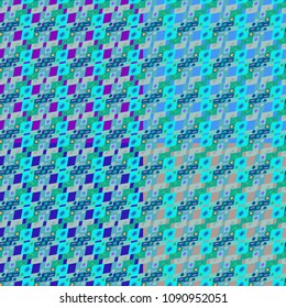 Abstract color seamless pattern for new background.