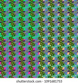 Abstract color seamless pattern for new background.