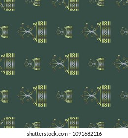 Abstract color seamless pattern for new background.