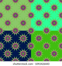 Abstract color seamless pattern for new background.