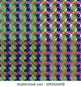Abstract color seamless pattern for new background.