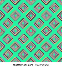 Abstract color seamless pattern for new background.