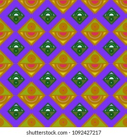 Abstract color seamless pattern for new background.