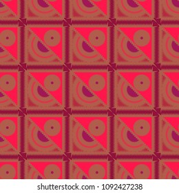 Abstract color seamless pattern for new background.