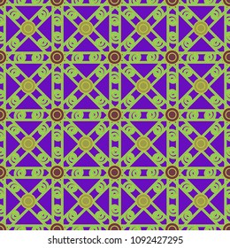 Abstract color seamless pattern for new background.