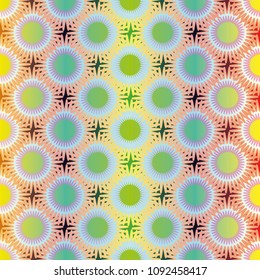 Abstract color seamless pattern for new background.