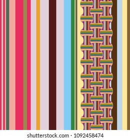 Abstract color seamless pattern for new background.
