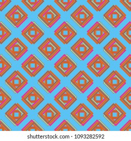 Abstract color seamless pattern for new background.