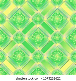 Abstract color seamless pattern for new background.