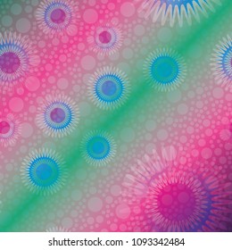 Abstract color seamless pattern for new background.