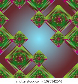 Abstract color seamless pattern for new background.