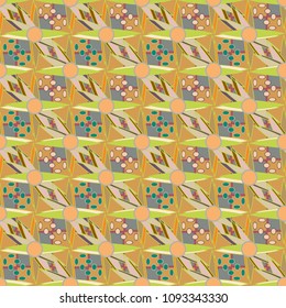 Abstract color seamless pattern for new background.