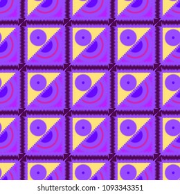 Abstract color seamless pattern for new background.