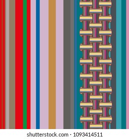 Abstract color seamless pattern for new background.