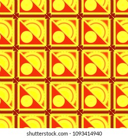 Abstract color seamless pattern for new background.