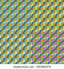 Abstract color seamless pattern for new background.