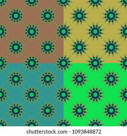 Abstract color seamless pattern for new background.