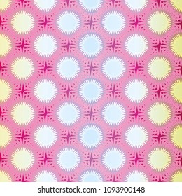 Abstract color seamless pattern for new background.