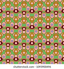 Abstract color seamless pattern for new background.