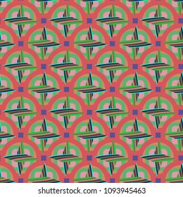 Abstract color seamless pattern for new background.