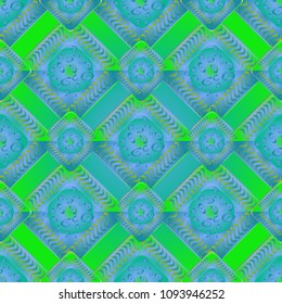 Abstract color seamless pattern for new background.