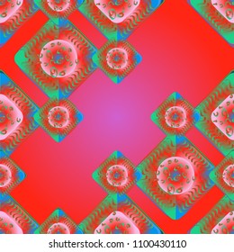 Abstract color seamless pattern for new background.