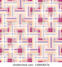 Abstract color seamless pattern for new background.