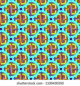 Abstract color seamless pattern for new background.