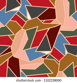 Abstract color seamless pattern for new background.