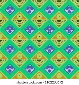 Abstract color seamless pattern for new background.