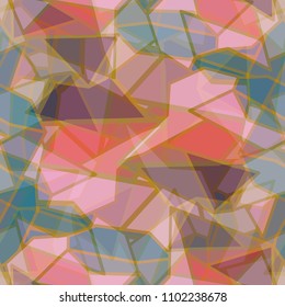 Abstract color seamless pattern for new background.