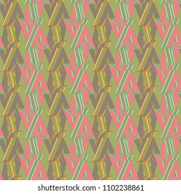 Abstract color seamless pattern for new background.