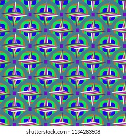 Abstract color seamless pattern for new background.