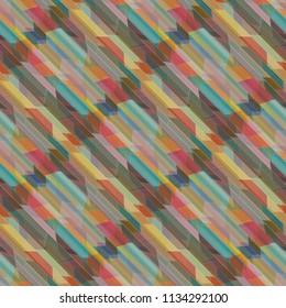 Abstract color seamless pattern for new background.