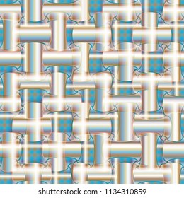 Abstract color seamless pattern for new background.