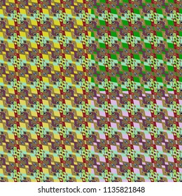 Abstract color seamless pattern for new background.