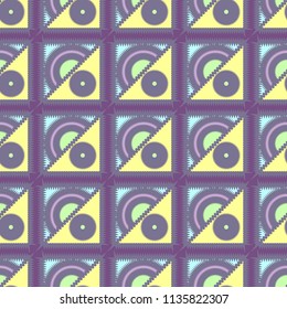 Abstract color seamless pattern for new background.