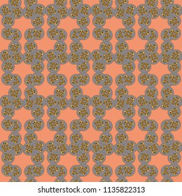 Abstract color seamless pattern for new background.