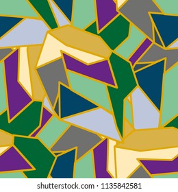 Abstract color seamless pattern for new background.