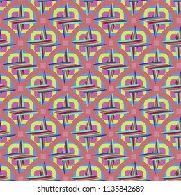 Abstract color seamless pattern for new background.