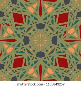 Abstract color seamless pattern for new background.