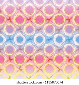 Abstract color seamless pattern for new background.