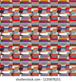 Abstract color seamless pattern for new background.