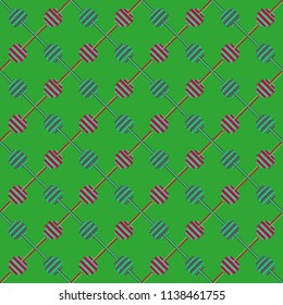 Abstract color seamless pattern for new background.