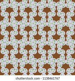 Abstract color seamless pattern for new background.