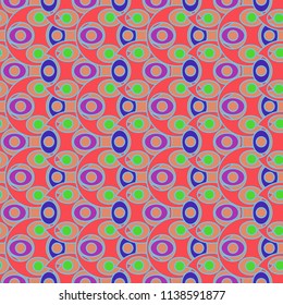 Abstract color seamless pattern for new background.