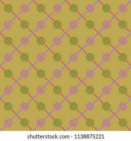 Abstract color seamless pattern for new background.