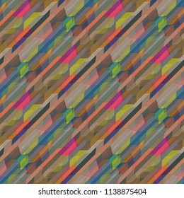 Abstract color seamless pattern for new background.